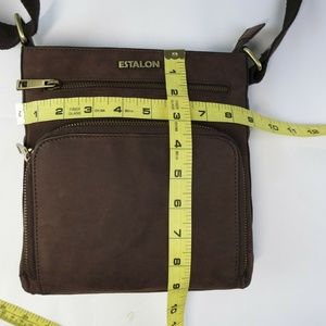estalon leather crossbody